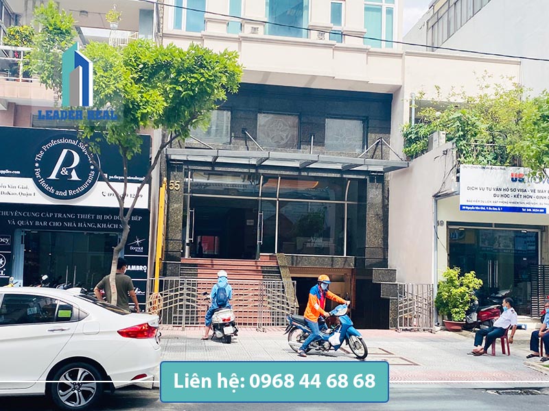 Mặt tiền văn phòng cho thuê NVG building quận 1