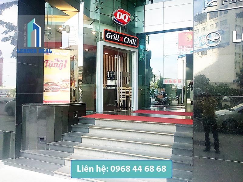 Lối vào văn phòng cho thuê Bitexco Office building quận 1