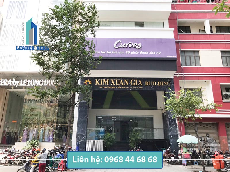 Mặt tiền tòa nhà cho thuê văn phòng tại tòa nhà Kim Xuân Gia building quận 1