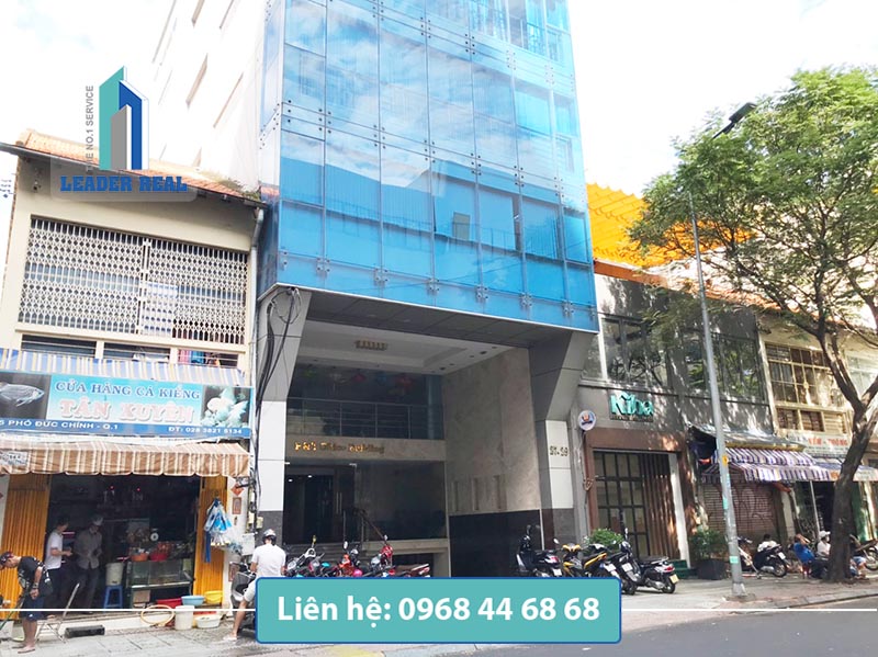 Mặt tiền tòa nhà cho thuê văn phòng P&T building quận 1