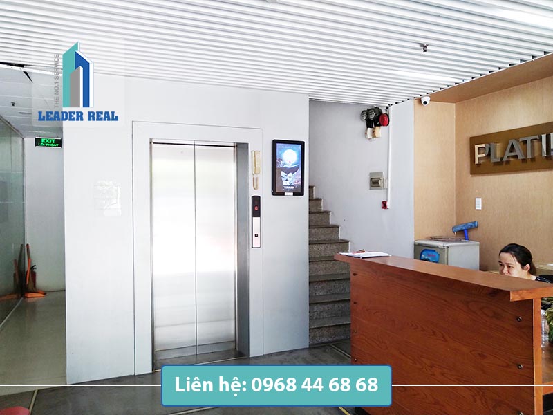 Hệ thống thang máy tại tòa nhà cho thuê văn phòng Avenis building quận 1