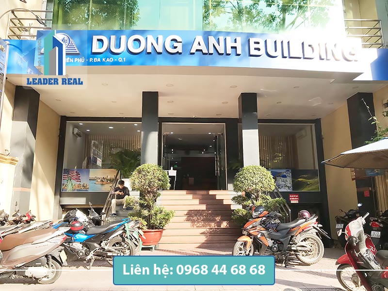 Lối vào tòa nhà cho thuê văn phòng Dương Anh building quận 1