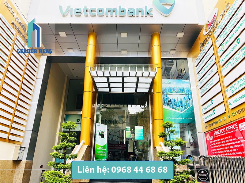 Lối vào văn phòng cho thuê Fimexco building quận 1