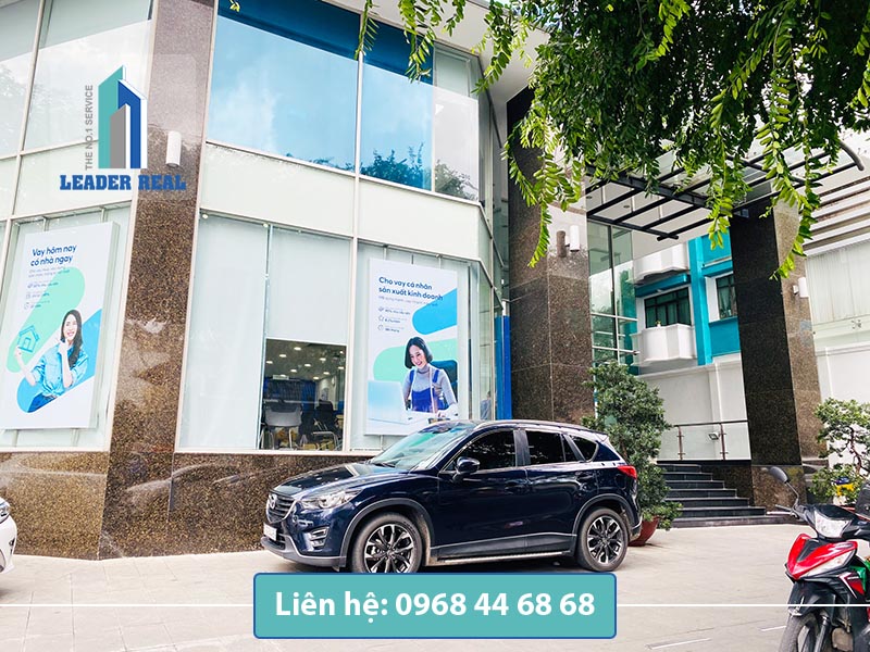 Lối vào văn phòng cho thuê TMS building quận 1