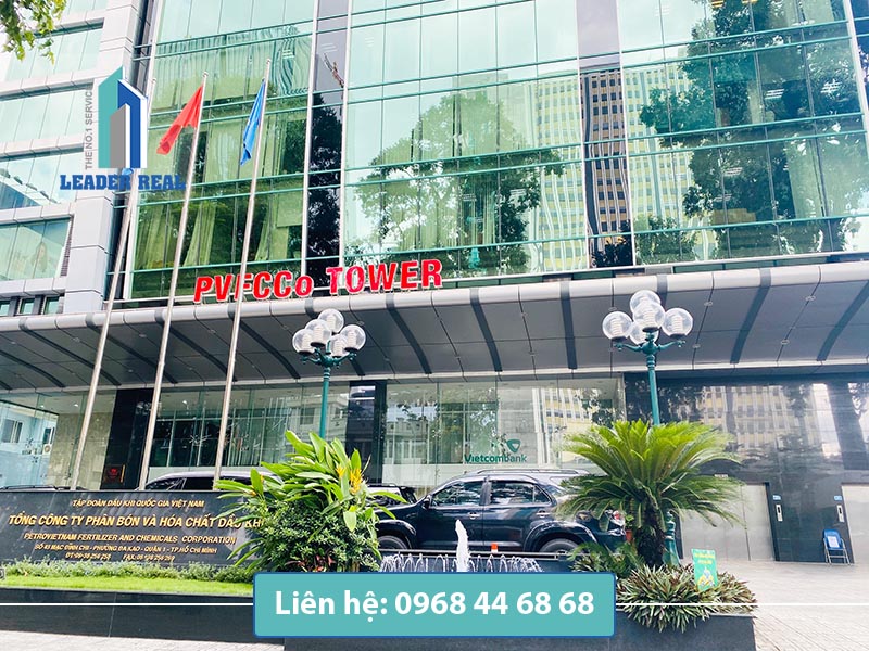 Mặt tiền văn phòng cho thuê PVFCCO tower quận 1