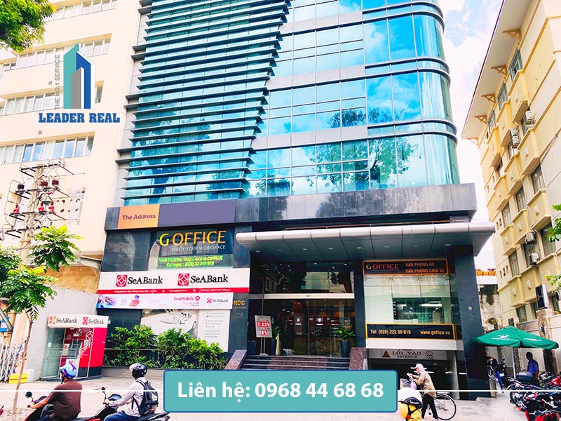 Lối vào văn phòng cho thuê Rosana tower quận 1