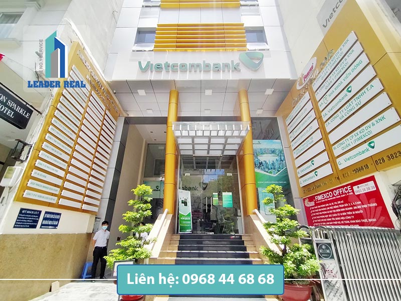 Lối vào tại tòa nhà văn phòng cho thuê Fimexco building quận 1