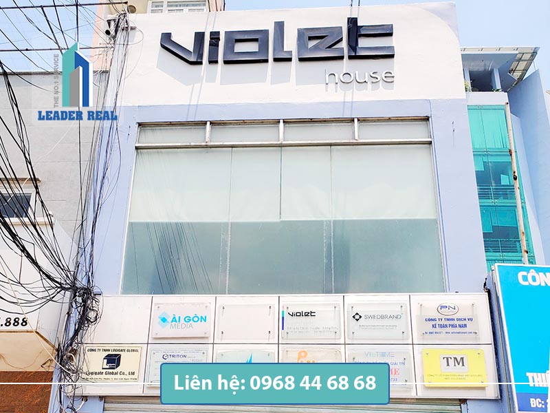 Văn phòng cho thuê Violet building quận Bình Thạnh