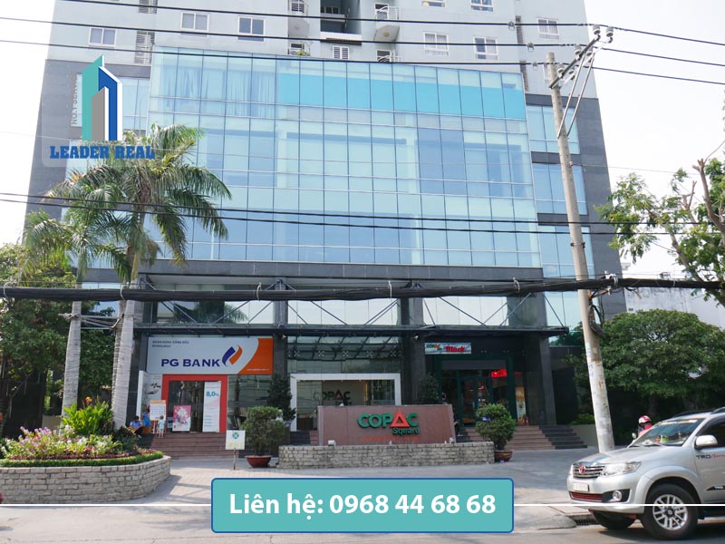Lối vào văn phòng cho thuê Copac building quận 5
