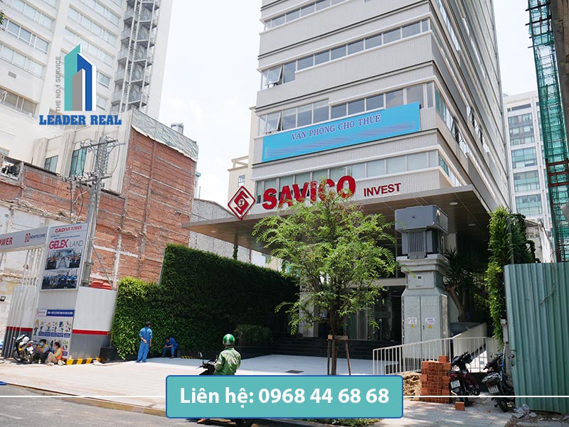 Bên hông văn phòng cho thuê Savico Invest tower quận 1