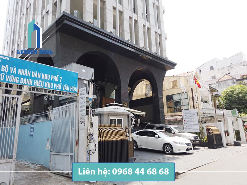 Mặt tiền văn phòng cho thuê SBRC building quận 1