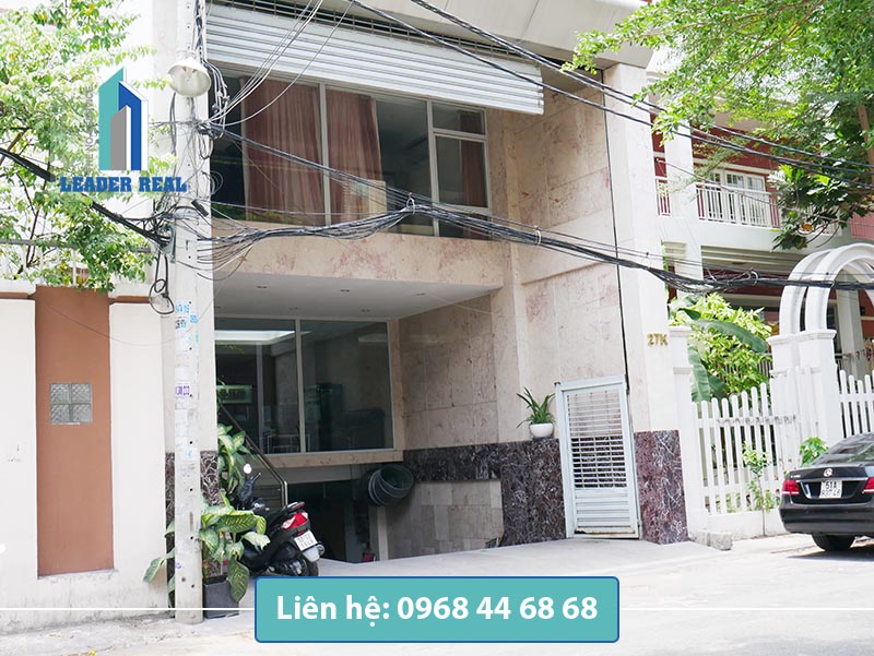 Lối vào văn phòng cho thuê TND building quận 1