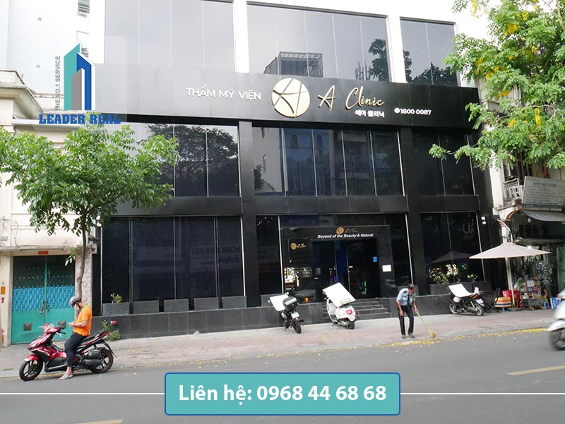 Mặt tiền văn phòng cho thuê Yersin building quận 1
