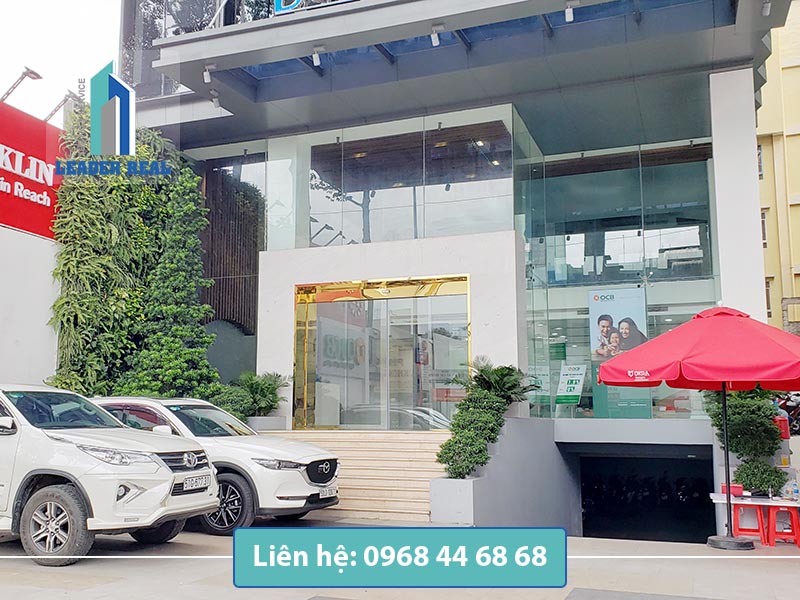 Mặt tiền văn phòng cho thuê D&D tower quận 3