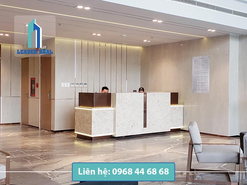 Quầy lễ tân văn phòng cho thuê The Address building quận 3