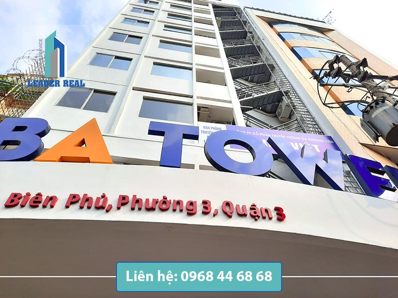 văn phòng giá tốt cho thuê tại FBA tower quận 3