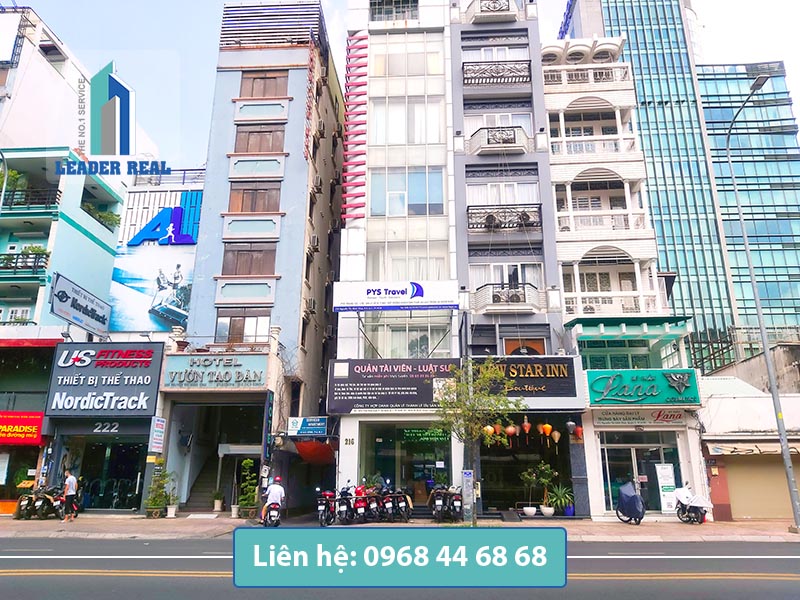 Mặt tiền văn phòng cho thuê Ánh Kim 2 building quận 3