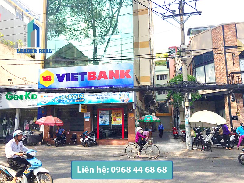 Mặt tiền văn phòng cho thuê Vietbank CT building quận 3