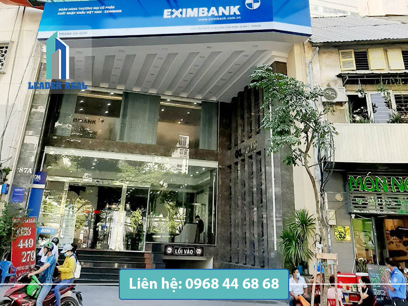 Mạt tiền văn phòng cho thuê DAG Tower quận 1