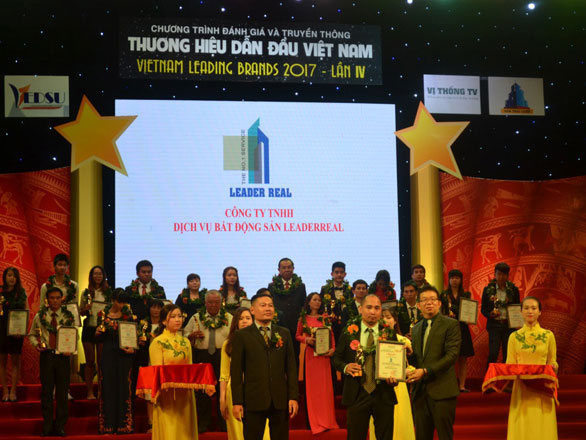 Leader Real được vinh danh Top 50 thương hiệu dẫn đầu Việt Nam