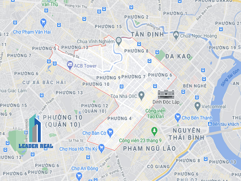 Quận 3 là một quận nội thành nằm ở khu vực trung tâm Thành phố Hồ Chí Minh