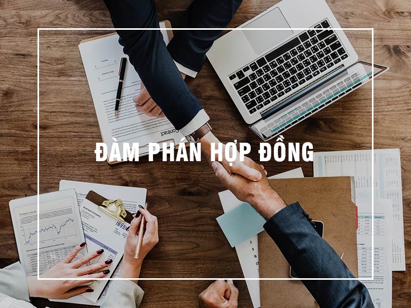 Quy trình thuê văn phòng Đàm phán hợp đồng và bàn giao mặt bằng thi công